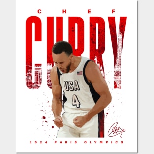 Steph Curry USA Posters and Art